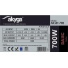 Alimentation ATX Akyga Basic AK-B1 - 700W (Gris)