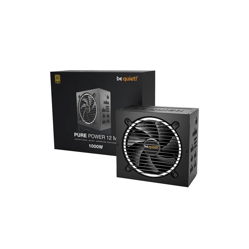 Alimentation ATX be quiet! Pure Power 12 M - 1000W (Noir)