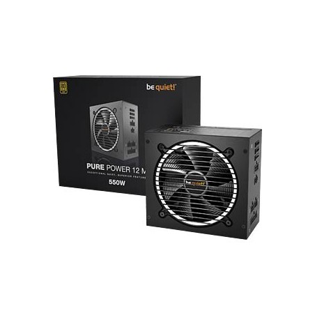 Alimentation ATX be quiet! Pure Power 12 M - 550W (Noir)