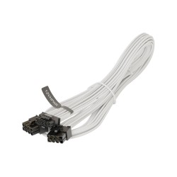 Cable modulaire Seasonic 12VHPWR - 1x PCIe 12+4 pins (Blanc)