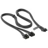 Cable modulaire Seasonic 12VHPWR - 1x PCIe 12+4 pins vers 2x 8 pins (Noir)