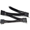 Cable Modulaire be quiet! CS-3640 - 4x S-ATA (Noir)