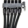 Cable Modulaire be quiet! CS-3640 - 4x S-ATA (Noir)