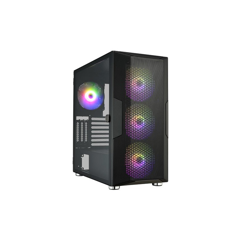 Boitier Moyen Tour ATX FSP CUT592 RGB avec panneau vitré (Noir)