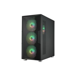 Boitier Moyen Tour ATX FSP CUT592 RGB avec panneau vitré (Noir)