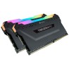 Kit Barrettes mémoire 32Go (2x16Go) DIMM DDR4 Corsair Vengeance Pro RGB  3600Mhz (Noir)