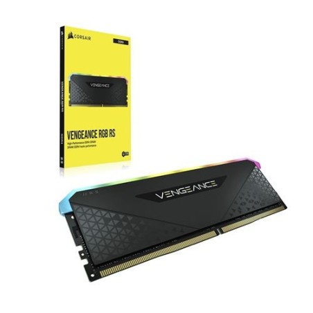 Barrette mémoire 16Go DIMM DDR4 Corsair Vengeance RS RGB  3200Mhz (Noir)