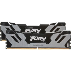 Kit Barrettes mémoire 32Go (2x16Go) DIMM DDR5 Kingston Fury Renegade  6400MHz (Noir)