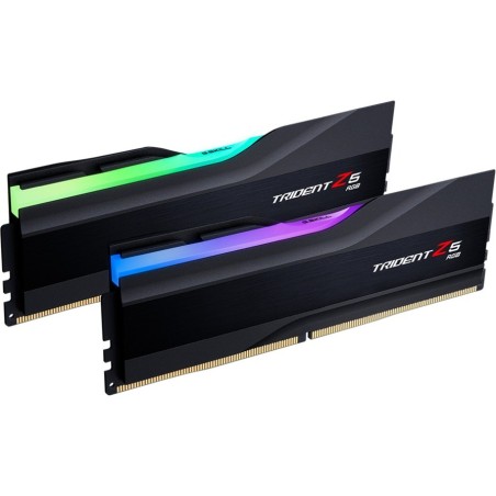 Kit Barrettes mémoire 32Go (2x16Go) DIMM DDR5 G.Skill Trident Z5 RGB  6000MHz (Noir)