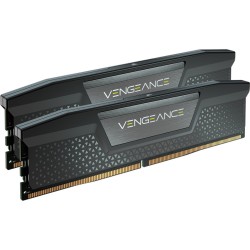 Kit Barrettes mémoire 32Go (2x16Go) DIMM DDR5 Corsair Vengeance  6200MHz (Noir)