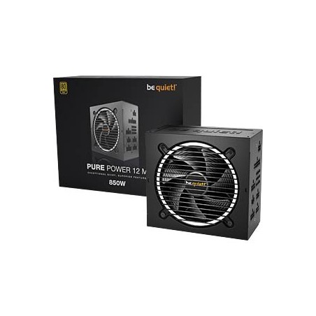 Alimentation ATX be quiet! Pure Power 12 M - 850W (Noir)