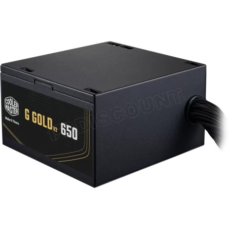 Alimentation ATX Cooler Master G Gold V2 - 650W (Noir)