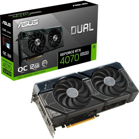 Carte Graphique Nvidia Asus GeForce RTX 4070 Super Dual Evo OC 12Go