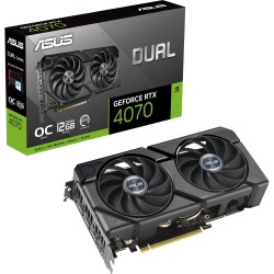 Carte Graphique Nvidia Asus GeForce RTX 4070 Dual Evo OC 12Go