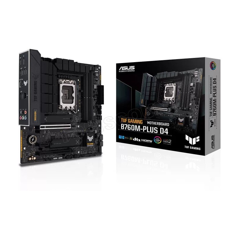 Carte Mère Asus Tuf Gaming B760M-Plus DDR4 (Intel LGA 1700) Micro ATX