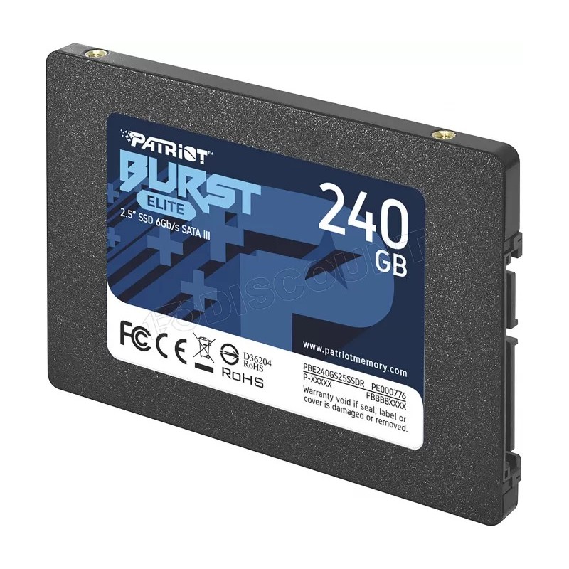 Disque SSD Patriot Burst Elite 240Go - S-ATA 2,5