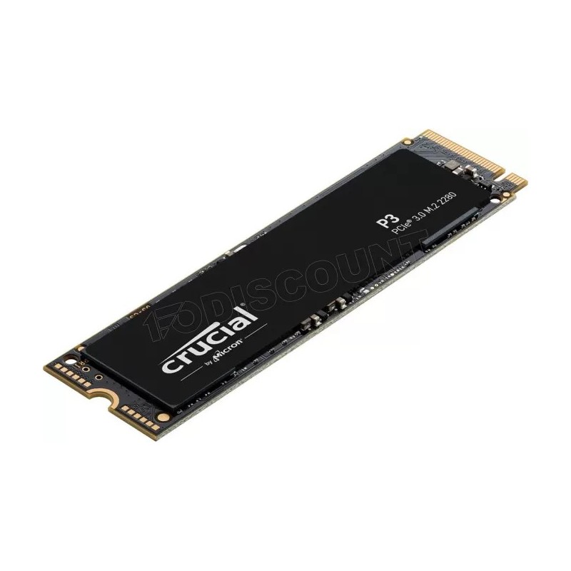 Disque SSD Crucial P3 500Go - NVMe M.2 Type 2280