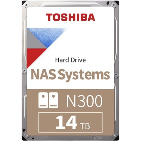 Disque Dur 3,5 Toshiba N300 14To  - S-ATA