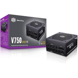 Alimentation ATX Cooler Master V Gold V2 - 750W (Noir)