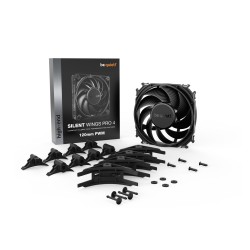 Ventilateur de boitier be quiet! Silent Wings 4 Pro - 12cm (Noir)