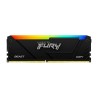 Barrette mémoire 16Go DIMM DDR4 Kingston Fury Beast RGB 3600MHz CL17 (Noir)