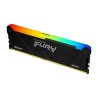 Barrette mémoire 16Go DIMM DDR4 Kingston Fury Beast RGB 3600MHz CL17 (Noir)