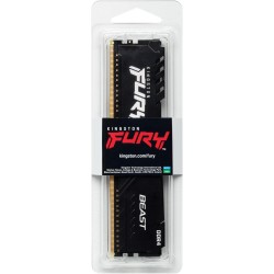 Barrette mémoire 8Go DIMM DDR4 Kingston Fury Beast  3600Mhz (Noir)