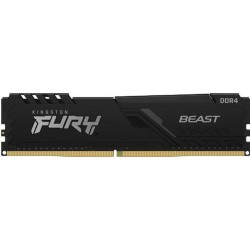 Barrette mémoire 8Go DIMM DDR4 Kingston Fury Beast  3600Mhz (Noir)