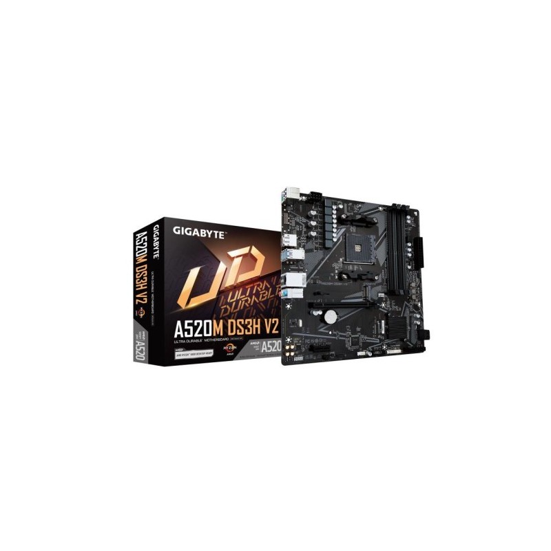 Carte Mère Gigabyte A520M DS3H V2 (AM4) Micro ATX