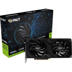 Carte Graphique Nvidia Palit GeForce RTX 4070 Dual OC 12Go