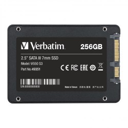 Disque SSD Verbatim Vi550 S3 256Go - S-ATA 2,5