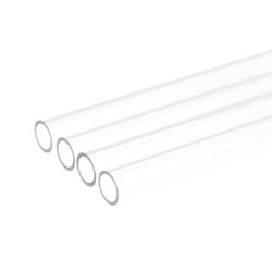 Lot de 4 Tubes pour Watercooling Alphacool HardTube 10/13mm 60cm (Transparent)