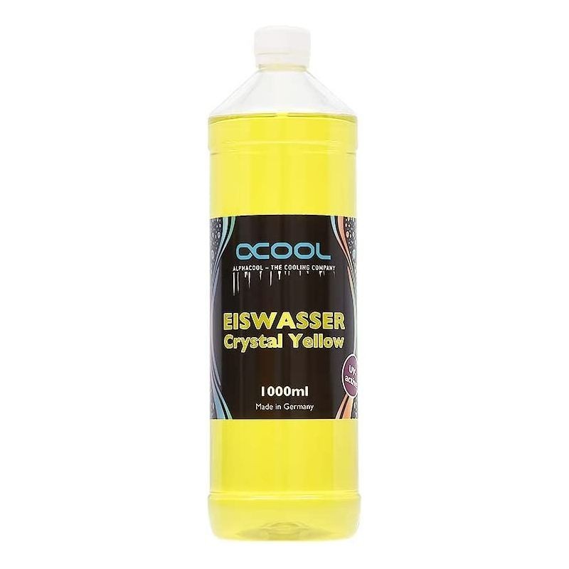 Liquide pour Watercooling Alphacool Eiswasser 1L (Transparent Jaune)