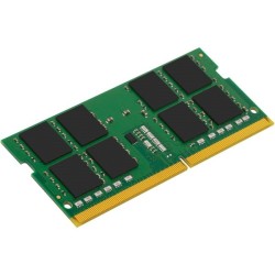 Barrette mémoire 32Go SODIMM DDR4 Kingston ValueRAM  2666Mhz (Vert)