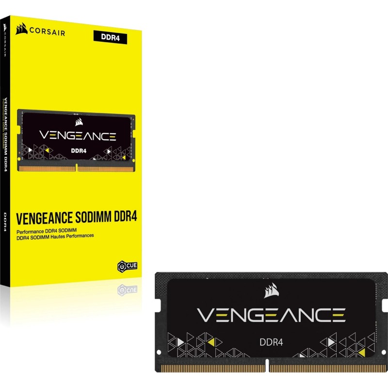 Barrette mémoire SODIMM DDR4 32Go Corsair Vengeance 3200Mhz (Noir)