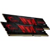 Kit Barrettes mémoire 32Go (2x16Go) DIMM DDR4 G.Skill Aegis  3000Mhz (Noir et Rouge)