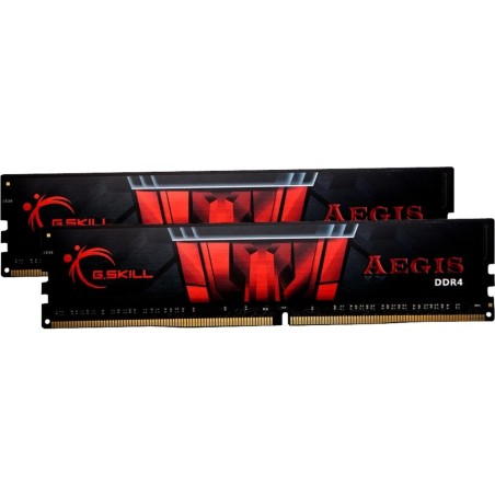 Kit Barrettes mémoire 32Go (2x16Go) DIMM DDR4 G.Skill Aegis  2666Mhz (Noir)