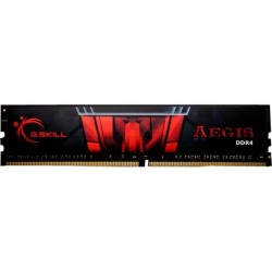 Kit Barrettes mémoire 32Go (2x16Go) DIMM DDR4 G.Skill Aegis  2666Mhz (Noir)