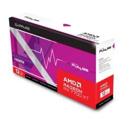 Carte Graphique AMD Sapphire Radeon RX 7700 XT Pulse 12Go