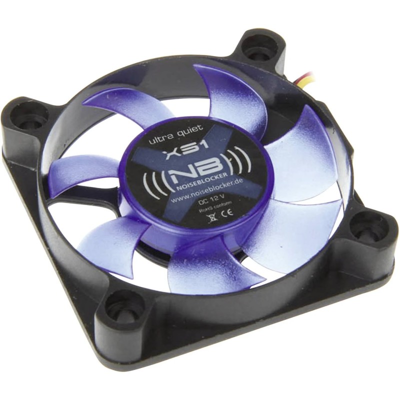 Ventilateur de boitier Noiseblocker BlackSilent Fan XS1 - 50mm