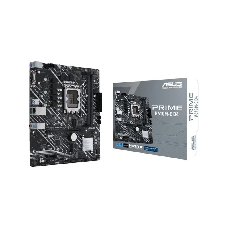 Carte Mère Asus Prime H610M-E D4-CSM (Intel LGA 1700) Micro ATX