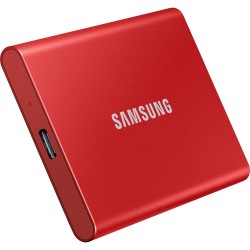 Disque SSD NVMe externe Samsung T7 - 2To  (Rouge)