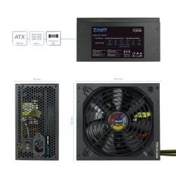 Alimentation ATX TooQ Apolo - 700W (Noir)