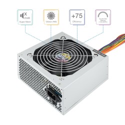 Alimentation ATX TooQ Apolo - 500W (Gris)