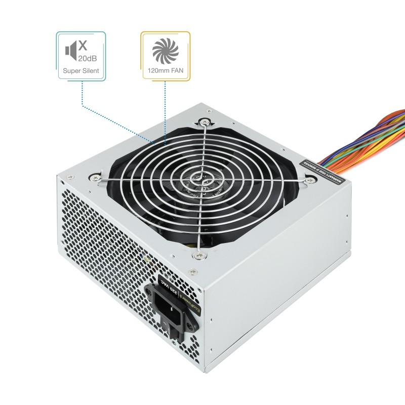 Alimentation ATX TooQ Ecopower II SSE - 500W