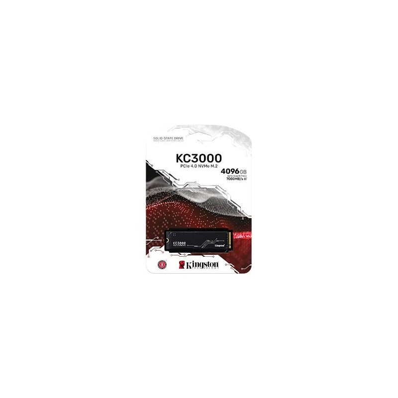 Disque SSD Kingston KC3000 4To  - NVMe M.2 Type 2280