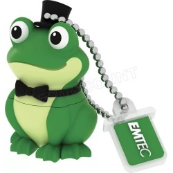 Clé USB 2.0 Emtec M339 Crooner Frog - 16Go (Vert)