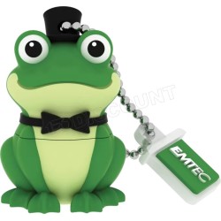 Clé USB 2.0 Emtec M339 Crooner Frog - 16Go (Vert)