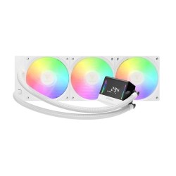 Kit Watercooling AIO Gamdias Chione E4 RGB - 360mm (Blanc)