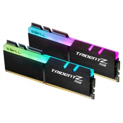 Kit Barrettes mémoire 16Go (2x8Go) DIMM DDR4 G.Skill Trident Z RGB  3600Mhz (Noir) compatible AMD